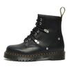 Dr. Martens 1460 Кожа Простые Модные Ботинки до середины икры Унисекс Ботинки Черные 26959001