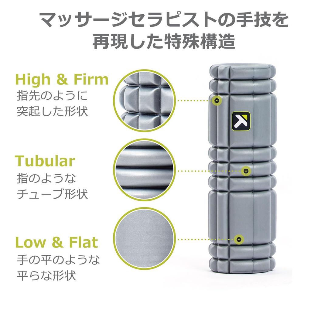 Japanese TRIGGERPOINT Core Foam Roller Mini Myofascial Release Massage Stretch Ball Compact Type That Is Convenient To Carry 03333 [Genuine Product]