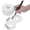 craft blank Size Marking Ring Garment Tags clothing size dividers hanging organizer Round Hangers