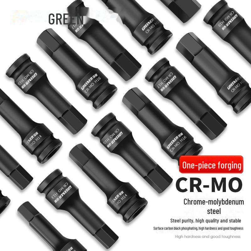 Набор пневматических торцевых ключей и отверток Green Forest 1/2 Hex