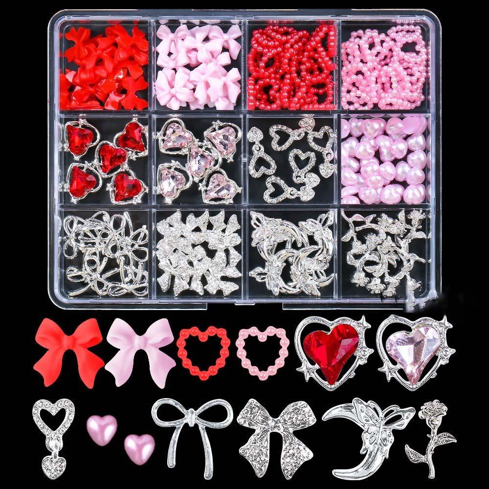 Manicure Accessories Nail Glitter Jewelry Mixed Shape DIY Nail Art Decorations Dating