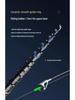 Xinda 19-Tone Wheat Fishing Rod Set - Front Casting Lure Rod with Three-Position No-Cut Line and Reel Seat.