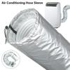 1Set Waterproof Portable Air Conditioner Hose Cover  for AC Hose Exhaust Pipe Protection