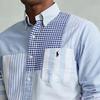 Polo Ralph Lauren SS22 Classic Oxford Cloth Fun Striped Shirt Мужские рубашки Синий MNPOWOV16821970-999