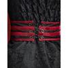 Mobbunny Womens Beauty Costume Cosplay Anime Game One-Piece Kimono Style Yukata Halter Neck Open Chest Japanese Ninja Long Sleeve Sexy Cool Cute Moe