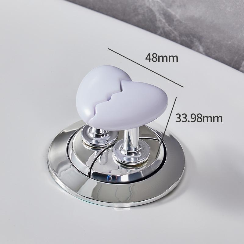 Ручка для туалета в форме сердца, кнопка для нажатия на туалет, кнопка для бачка с водой в ванной, кнопка для нажатия, аксессуары для ванной комнаты