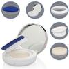 DIY  Makeup Tool Refillable Empty Box With Powder Puff BB Cream Container Air Cushion Mirror Case