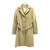 S Max Mara Made In Italy Wool Blend Trench Coat 36 Beige Women Used