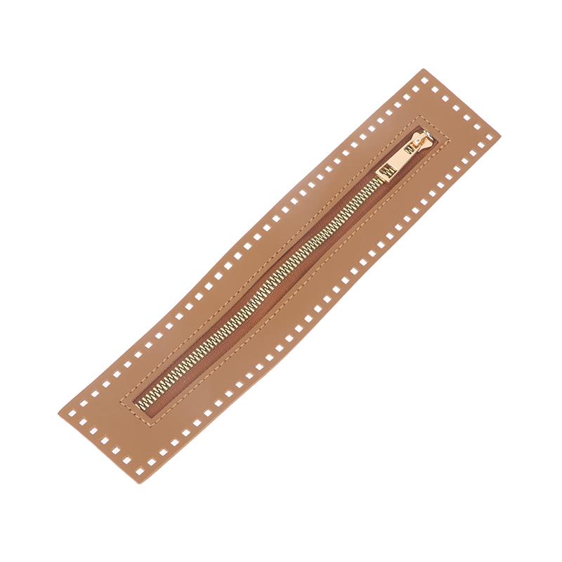 Кожаная молния, полезная для вязания крючком сумки, аксессуары для шитья, сумка из искусственной кожи, молния