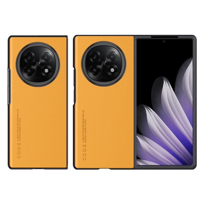 Для OPPO Find N5 чехол роскошный кожаный противоударный складной чехол для телефона OPPO Find N 5 тонкий бампер FindN5 Funda