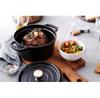 Casserole Zwilling Staub Round 20cm Black 2.2l (1102025)