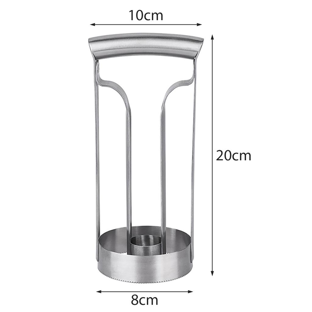 Нож для чистки ананаса из нержавеющей стали, экстрактор мякоти ананаса, машина для нарезки, удаления сердцевины и кожуры, кухонный нож, слайсер, фруктовые инструменты