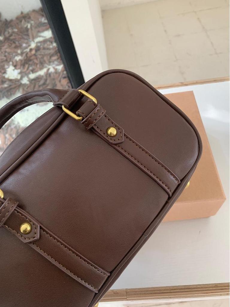 Женская шерстяная сумка для боулинга в клетку в стиле ретро 2023 года — универсальная, в стиле ручная сумка/чехол через плечо