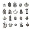 1/5/10pcs/bag Alloy Chinese Auspicious Pendant DIY Bracelet Necklace Earrings Jewelry Accessories