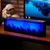 Креативный настольный светодиодный ambient-светильник, металлические фигурки, современные миниатюры, роскошные настольные аксессуары для гостиной, домашнего декора