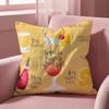 Tequila Sunrise Cocktail Cushion Cover Multi-Scene Pillow Cover for Home & Car - Reversible, Soft & Durable for Daily Use