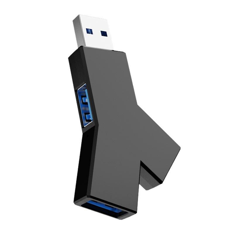 Мини Y-образный портативный Type-c3.1 3-портовый разветвитель USB3.0 Inline 2.0HUB удлинитель-концентратор