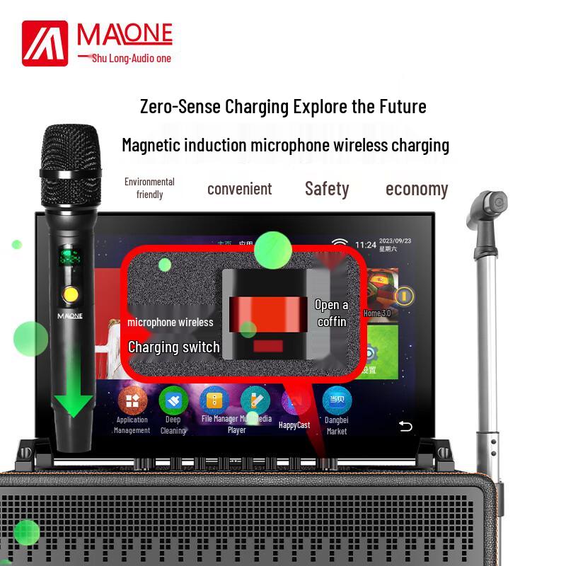 Manlong KT-6110 Portable Karaoke System with Display