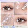 GECOMO Официальные подлинные Streamer Brilliant Eyeshadow Pearlescent Glitter Flake Brightening High Gloss Silkworm Liquid Eyeshadow (101# Галактика Звезда Ди