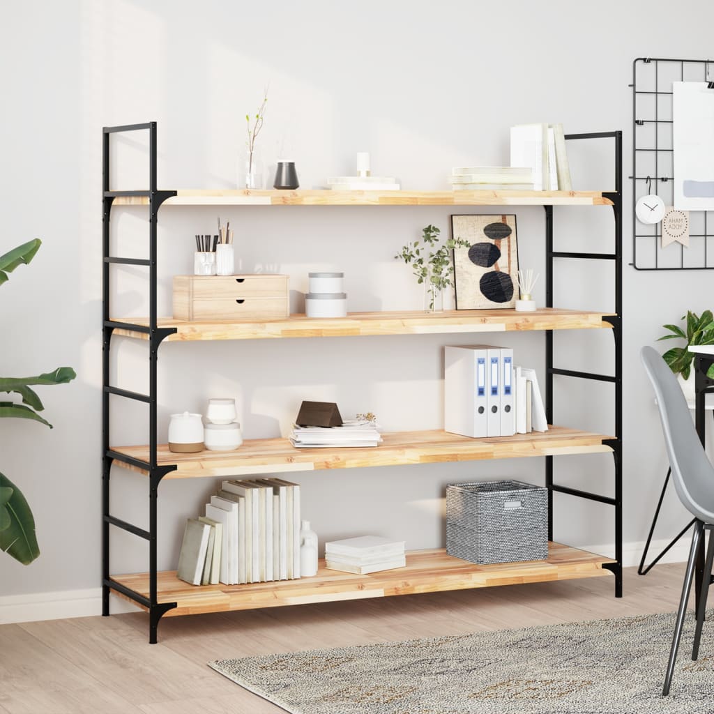Floating Shelf 120x40x4 cm Solid Acacia Wood Untreated