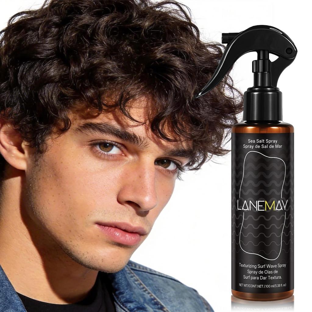 Sea Salt Spray-Adds Beachy Waves And Volume-Eaesy Application With Quick Even Distribution-Suitable For All Hair Types, 120ml