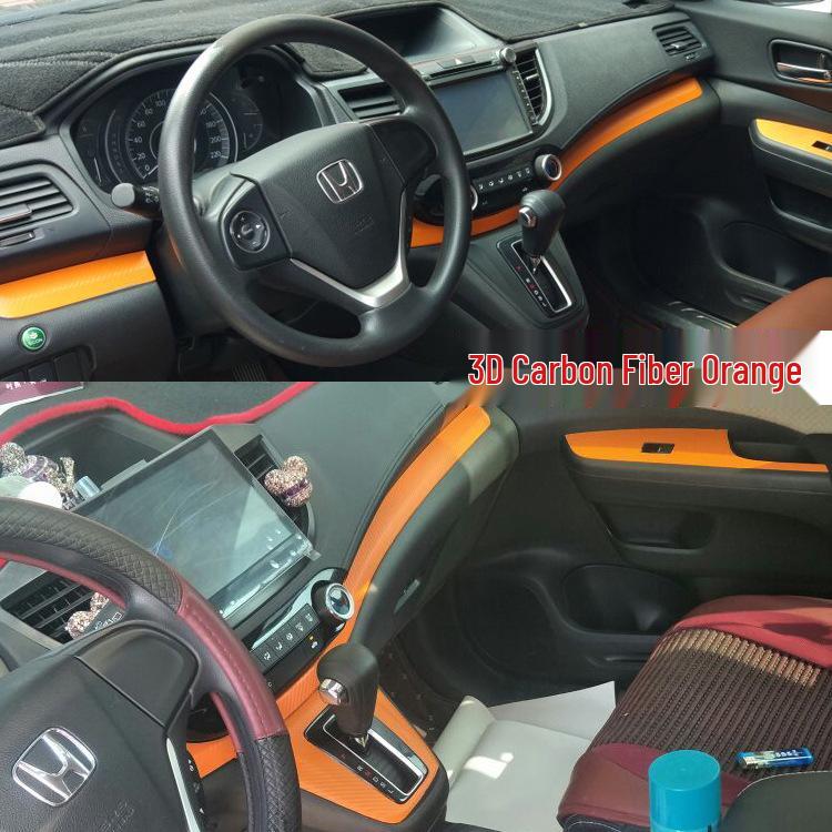 Honda CRV 2012-2016 Carbon Fiber Interior Console Stickers