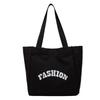 Nylon Canvas Tote Bag Printed Letter Shoulder Bag Fashion Simple Handbag  Streetwear