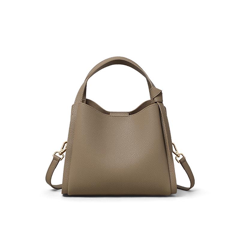 Женская летняя сумка-ведро из натуральной кожи Crossbody - Универсальная сумка на плечо и под мышку 2026