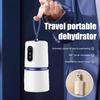 Портативная сушилка для одежды Циркуляция воздуха Технология PTC Бережная с 360-градусной горячей Быстрая сушка 240-минутный таймер Мини-сушилка