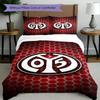 3pcs Duvet Cover Set (1*Duvet Cover + 2*Pillowcase, Without Core), 05 1FSV Mainz 05 Print Bedding Set, Bedroom Decor, All‑Season, Birthday Gift