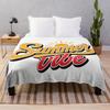 Summer Vibe Throw Blanket