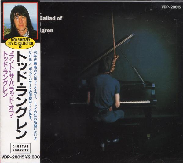 CD RUNT Ballad Of Todd Rundgren VDP28015 Bearsville 2021 Japan Rock Used