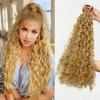 Synthetic Long Curly With Elastic Band Ponytail Extension Wrap Around Heat Resistant Pony Tail For Women Daily Wear