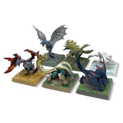 Capcom Capcom Figure Builder Monster Hunter Monster Collection Gallery 2 Примерно изготовлено из ПВХ и АБС Vol. (BOX) высотой 60-65 мм,