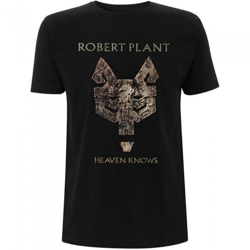Robert Plant Unisex Adult Heaven Knows Cotton Slim T-Shirt