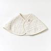 10mois Hoppetta Fufuku Gauze BIB BATON Guri Beige 20211000 - (6-ply Gauze)