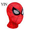 Superhero Role Play Mask Spider Balaclava Mask, Full Face Cosplay Headpiece for Adults Kids, Realistic Movie Web Hood Breathable Costume with