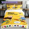 3pcs Duvet Cover Set (1*Duvet Cover + 2*Pillowcase, Without Core), Alfons Aberg Print Bedding Set, Bedroom Decor, All‑Season, Birthday Gift