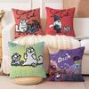 Мультяшный чехол для подушки SIMONS CATS, чехол для диванной подушки, украшение для дома и комнаты, детский подарок