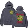 Street Men's Autumn and Winter Casual Loose Hooded Sweatshirt Shrek Creative Fun Print Outdoor Fashion Loose Long Sleeve Hoodies
