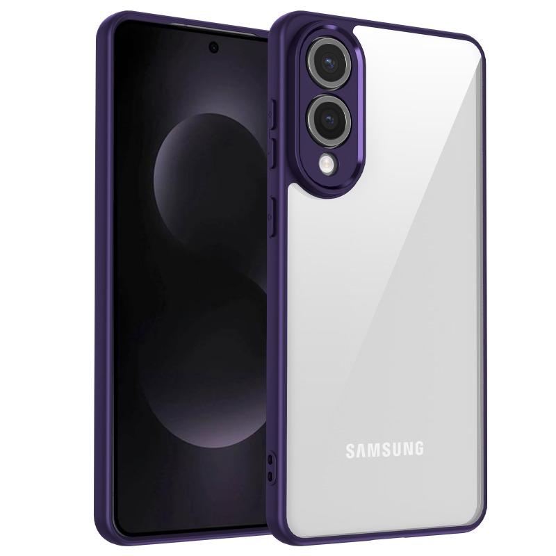 Чехол для телефона Samsung Galaxy S26 Ultra S26Plus S25 Ultra Акриловая задняя крышка Для Samsung S24 S23 S22 S21 S20FE Ударопрочный бампер