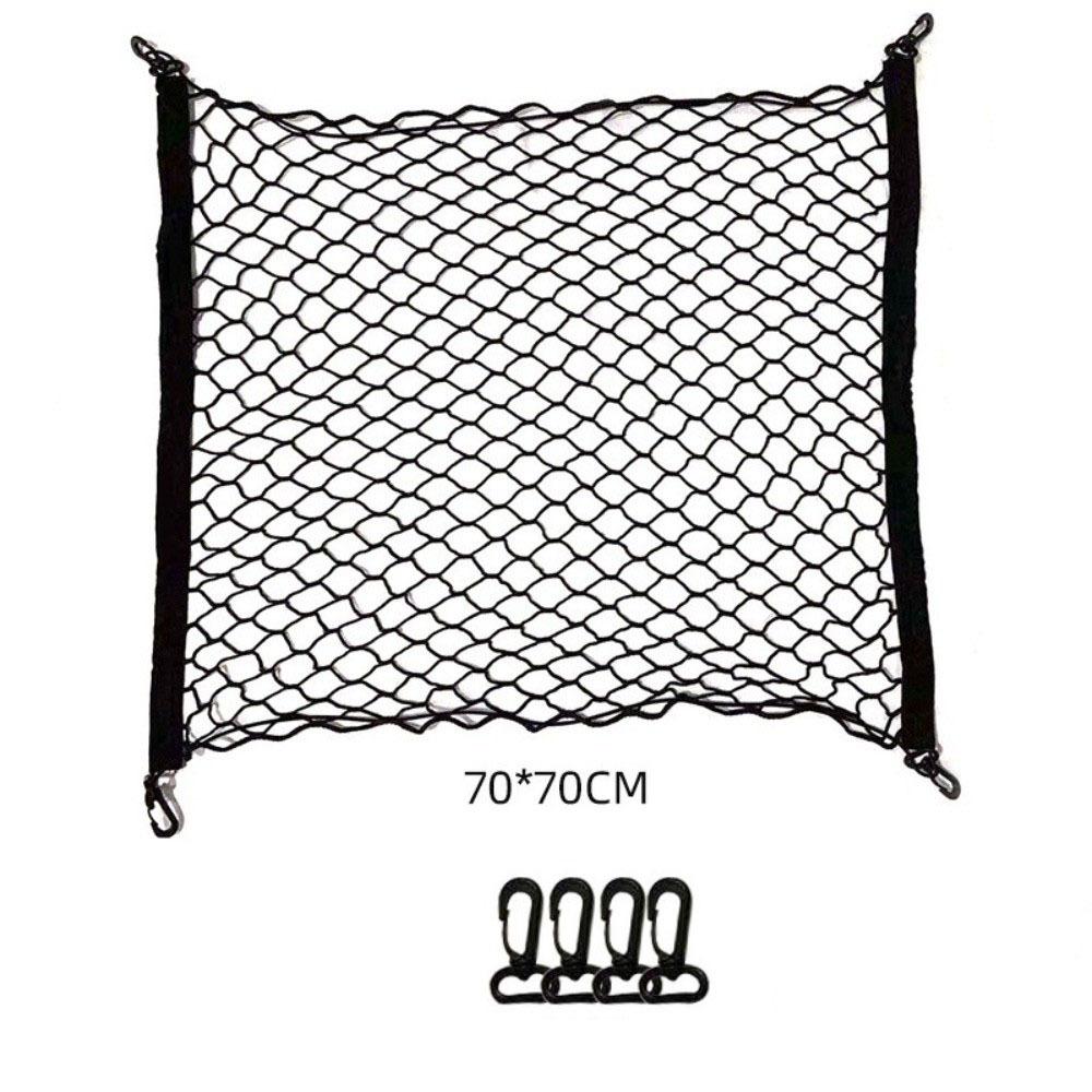 Universal Trunk Storage Net Double Layer Luggage Mesh Net Car Mesh Storage Bag Back Rear Seat