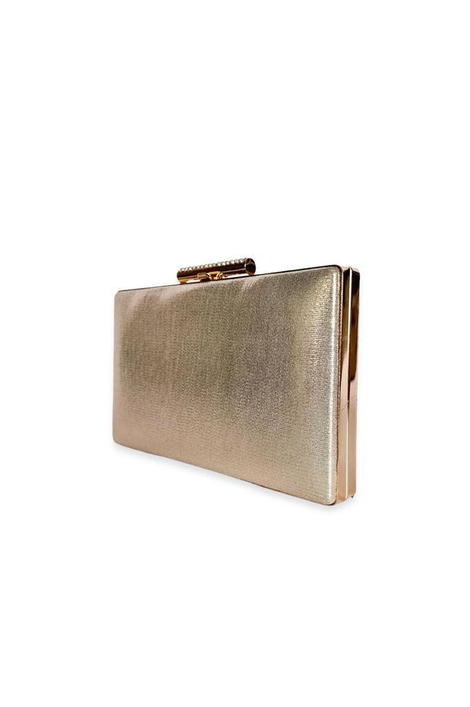 Women's Stylish and Useful Evening Dress Bag Gold Gold Dore Color Stone Case Evening Dress Bag Evening Bag Wedding Engagement Bag Clutch Bag
