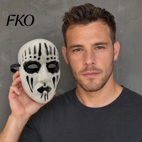 Dripping Blood Mask Halloween Scary Full Face Mask, Ghost Cosplay Unisex Prop for Party, Horror Skull with Adjustable Strap Comfortable Adult