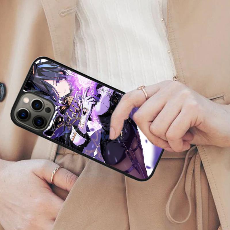 G-Genshin Impact Клоринда Магнитный Чехол для Телефона ДЛЯ APPLE iPhone 17 Air 16 14 13 12 Pro Max 15 Plus Беспроводная Зарядка MagSafe Чехол