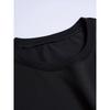 Летняя мужская модная футболка с коротким рукавом, с принтом в виде букв, оверсайз, крутая, повседневная