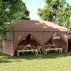 VidaXL Collapsible Pop-Up Party Tent with 4 Sidewalls, Tent, Awning Tent, Gazebo Awning 4004956
