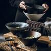 Японская керамическая миска для рамена – Креативная суповая миска для дома или ресторана