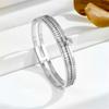 Fashion Open Bracelet European and American High Commuter Temperament Geometric Jewelry Women