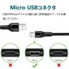 SZSL[1м/черный]Кабель Micro USB, кабель для быстрой зарядки Micro типа B, высокоскоростная передача данных, сверхпрочный кабель для быстрой зарядки смартфона 2,4 А